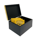 Tea Box (2 compartments), Orchid