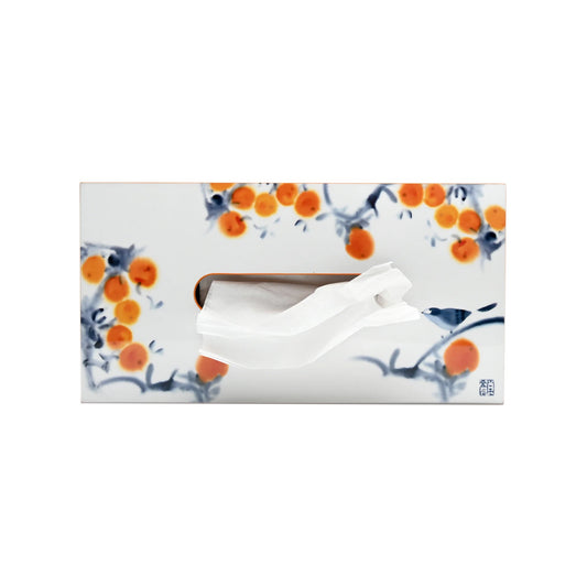 Tissue Box, Joy (Mandarins) - Qua | Distinctive Gifts