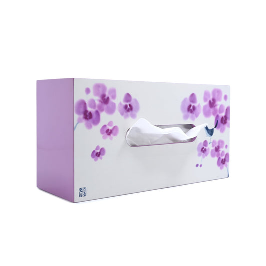 Tissue Box, Joy (Orchid) - Qua | Distinctive Gifts