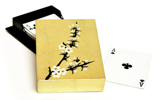 Playing Card Box, Cherry Blossom - Qua | Distinctive Gifts