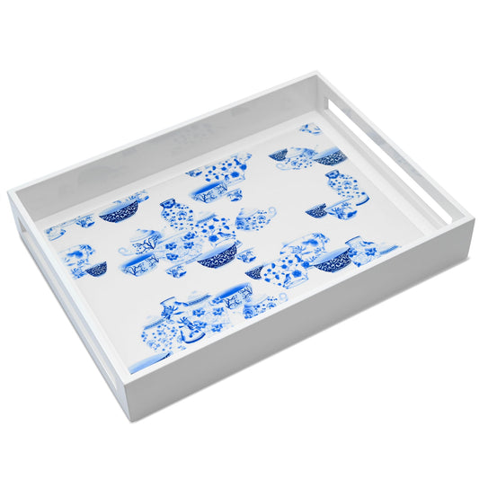 Serving Tray, Chinoiserie - Qua | Distinctive Gifts