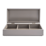 Tea Box with 3 compartments, River Tales (Qua x ART:DIS) - Qua | Distinctive Gifts