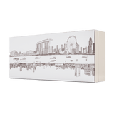 Tea Box with 3 compartments, River Tales (Qua x ART:DIS) - Qua | Distinctive Gifts