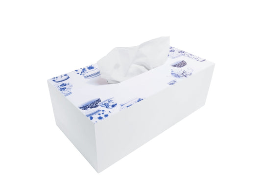 Tissue Box, Chinoiserie - Qua | Distinctive Gifts