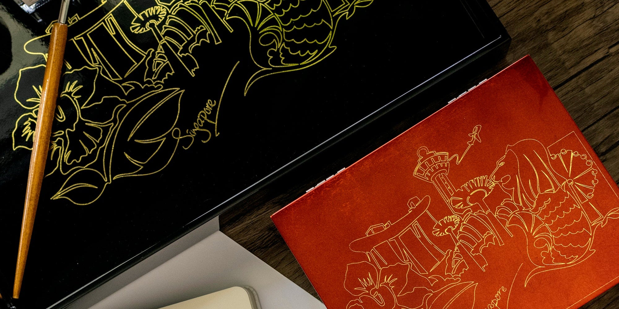 One Line Singapore Collection - Qua | Distinctive Gifts