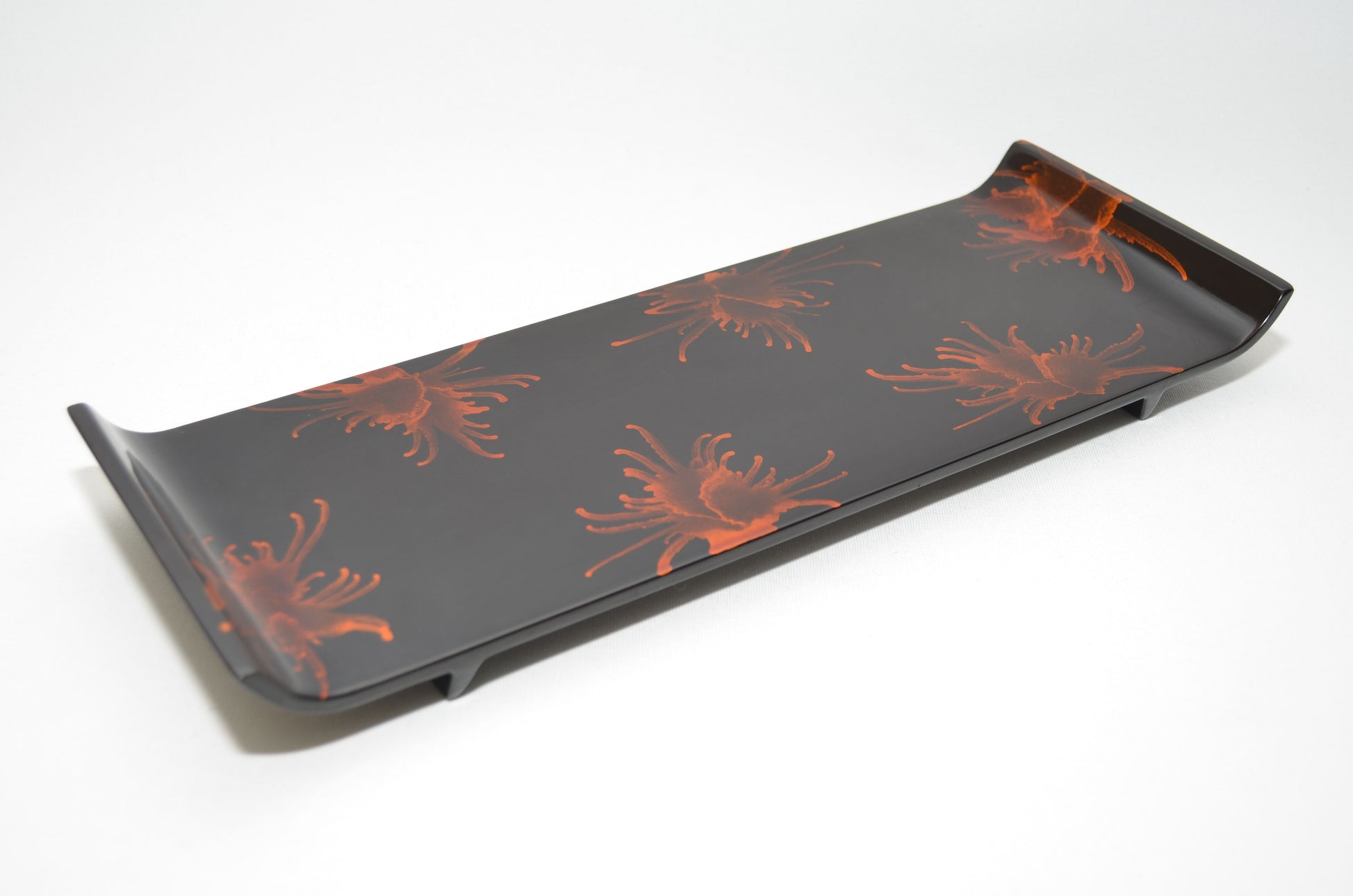 Slightly Curved Tray, Gemstones (Starburst)