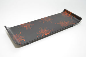 Slightly Curved Tray, Gemstones (Starburst)