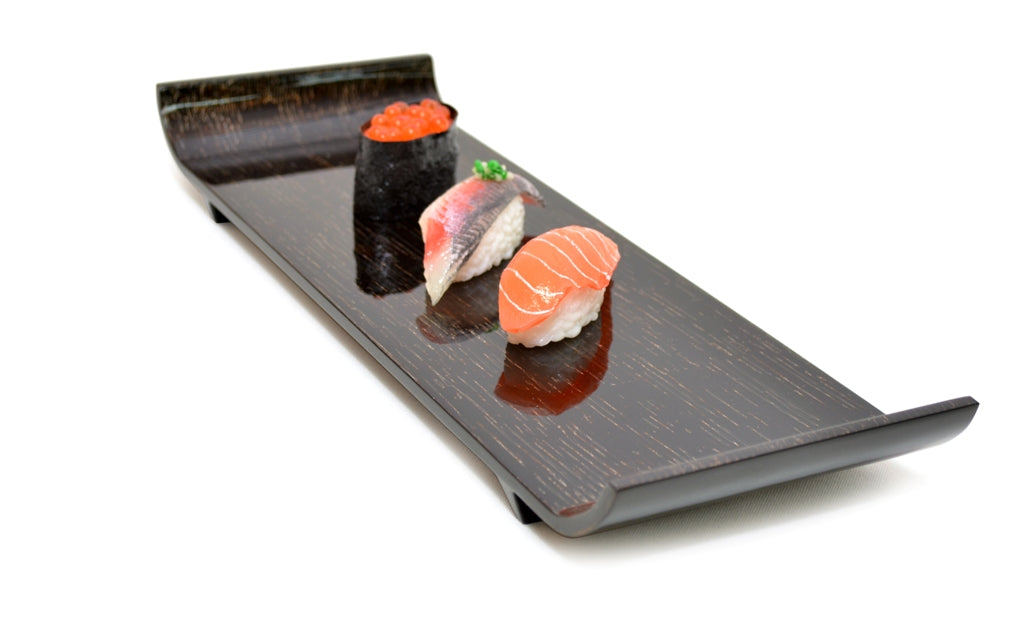 Slightly Curved Tray, Gemstones (Starburst)