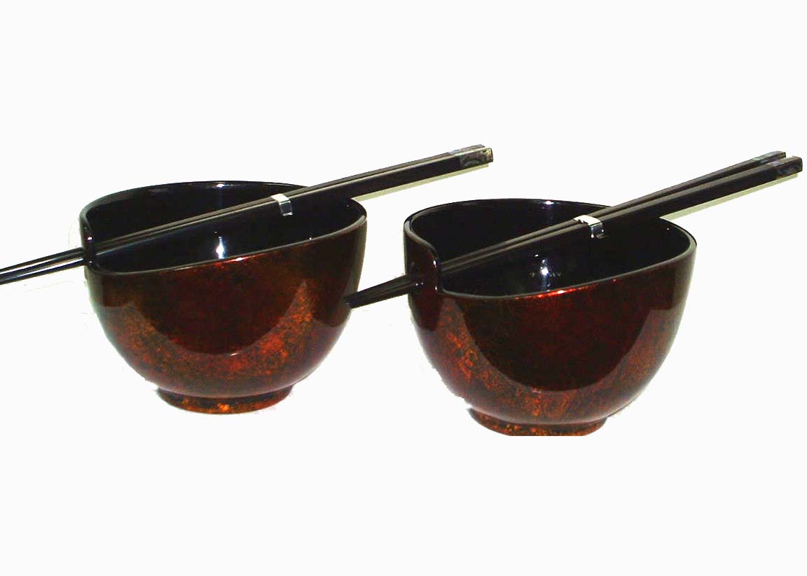 Dining Bowl Set of 2, Gemstones