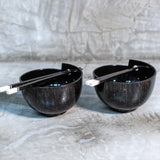 Dining Bowl Set of 2, Gemstones