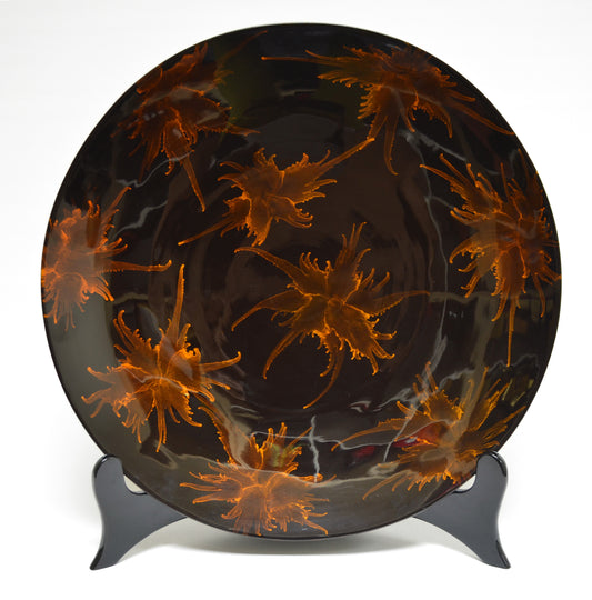 Round Plate, Gemstones