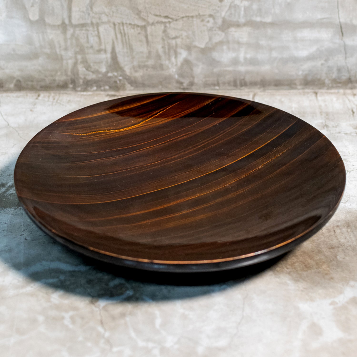 Round Plate, Gemstones