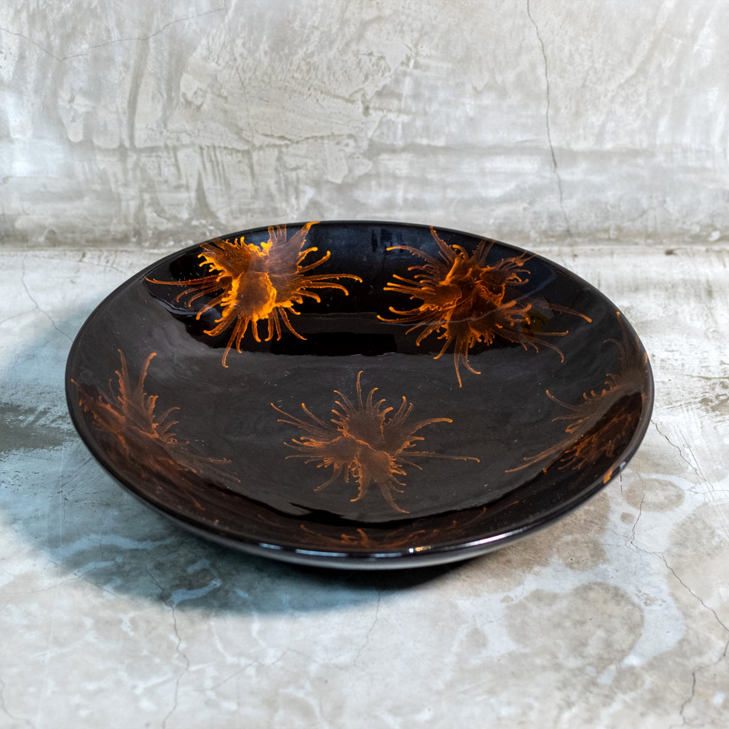 Round Plate, Gemstones