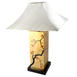 Table Lamp, Persimmons & Birds