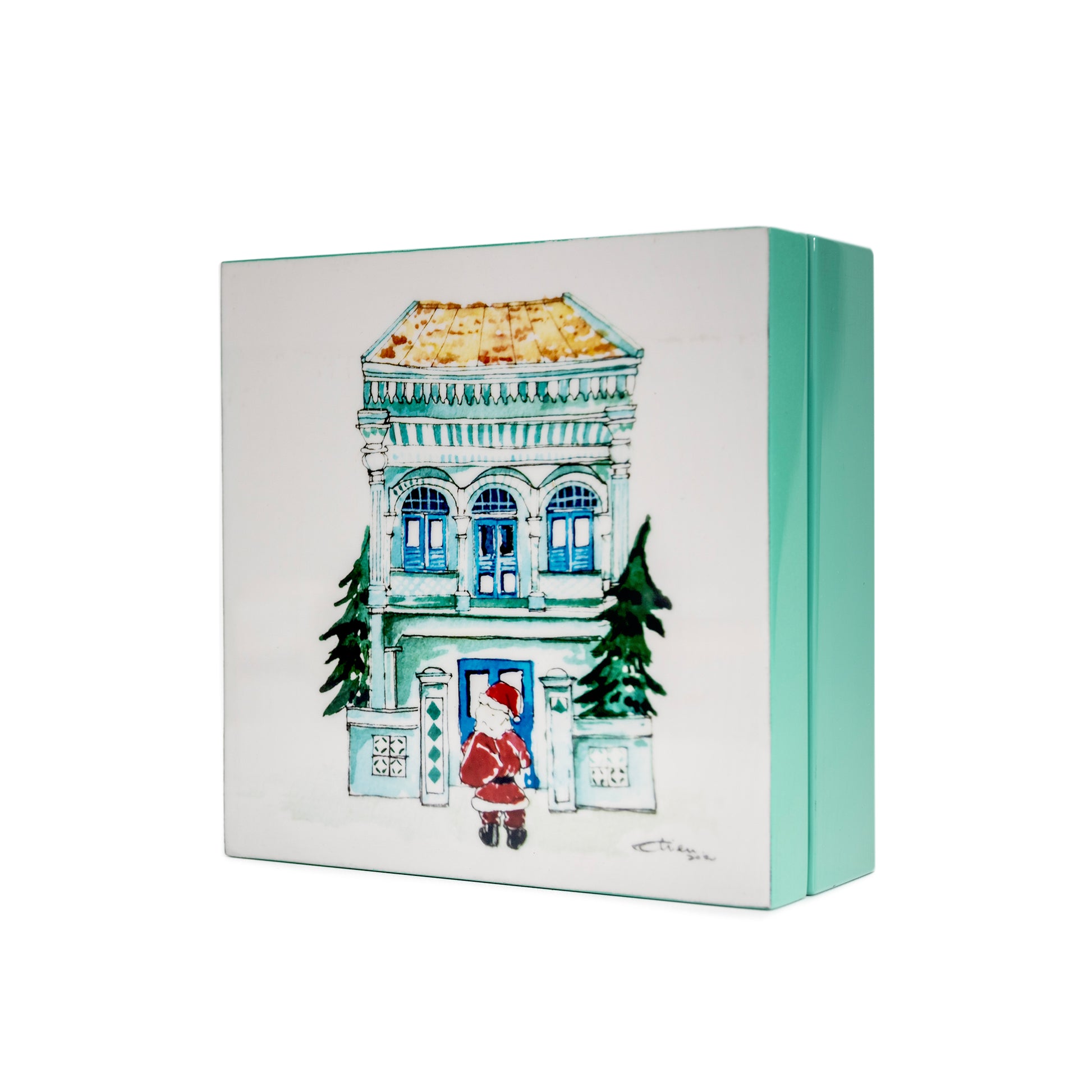 Trinket Box, A Christmas Trail (Santa)