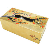 Tissue Box, Persimmons & Birds