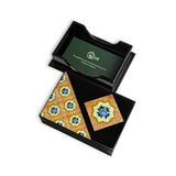 Business Card Box (Purple Rose) - Peranakan