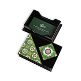 Business Card Box (Pink Lily) - Peranakan