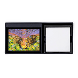 Desk Set (S) - Business Card Box + Notelet / Memo Pad Holder, City in Blossom - Jewel Within