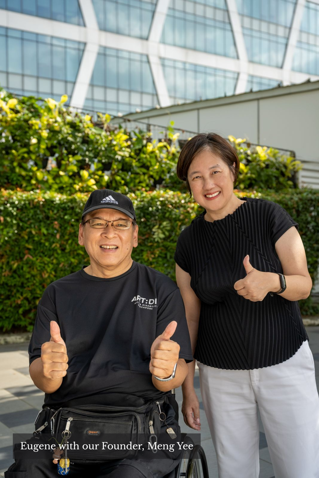 Eugene Soh with our Founder, Meng Yee.