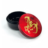 Round Trinket Box, Golden Gallop