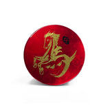 Round Trinket Box, Golden Gallop