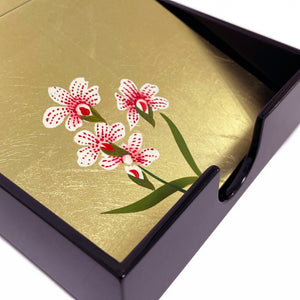 Coasters, Set of 4, Orchid