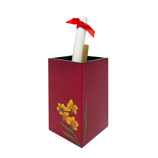 Pen Holder, Orchid