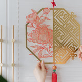 Wall Hanging, Blossoms of Wealth