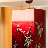 Table Lamp, Cherry Blossom (Red)