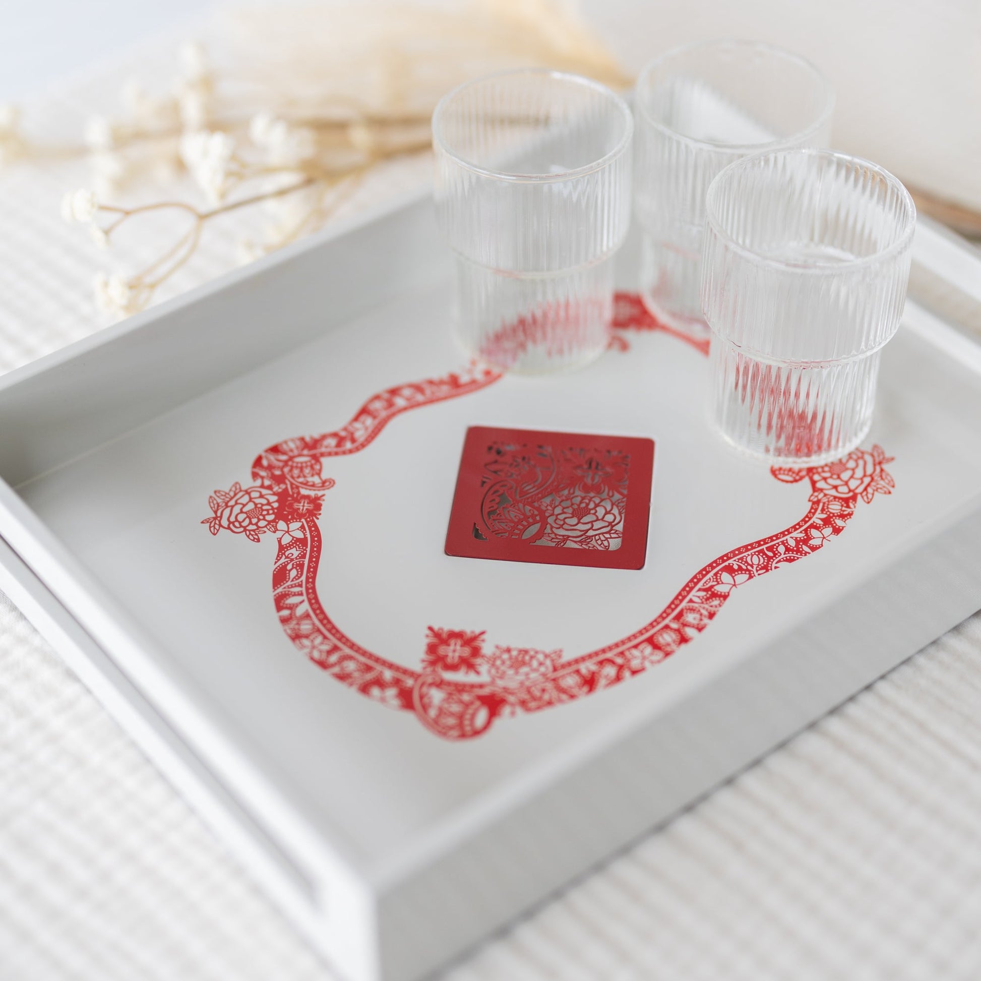 Serving Tray, Harmony Tapestry