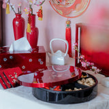 Eight Treasures Box, Round(L), Cherry Blossom