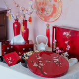 Eight Treasures Box, Round(L), Cherry Blossom