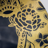 Display Plate with Stand, Harmony Tapestry