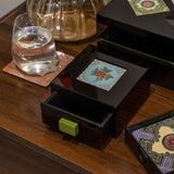 Treasure Box, Peranakan (Red Rose)