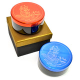 Round Trinket Box, One Line Singapore (The Merlion)