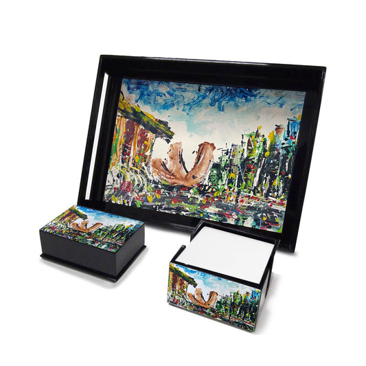 Desk Set (L), Singapore City (Qua x ART:DIS) - Marina Bay Sands