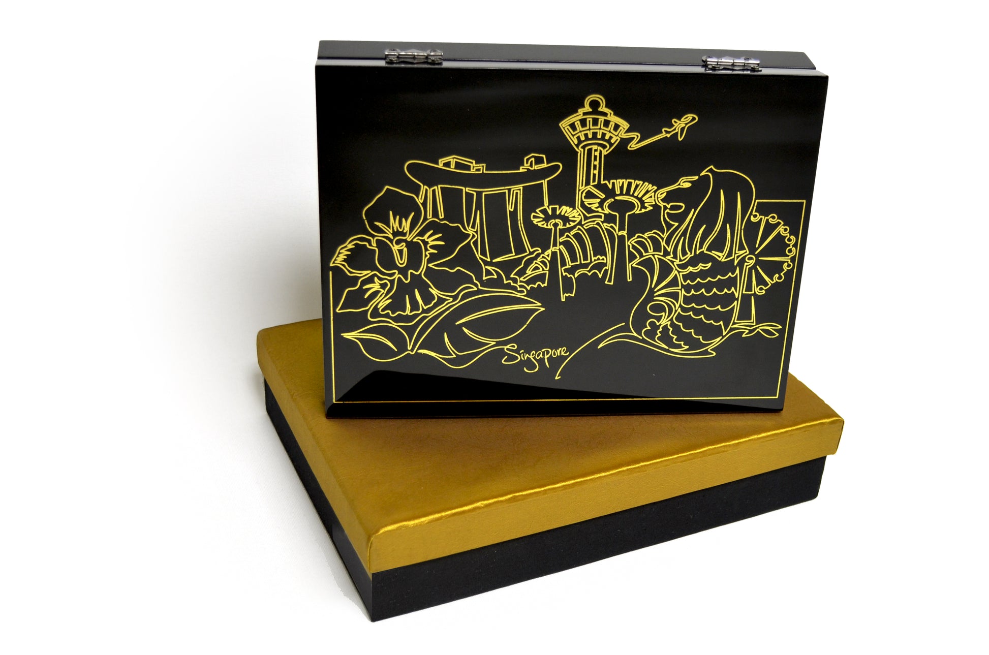 Stationery Box, One Line Singapore (Singapore Skyline)