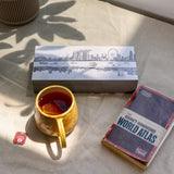 Tea Box with 3 compartments, River Tales (Qua x ART:DIS)