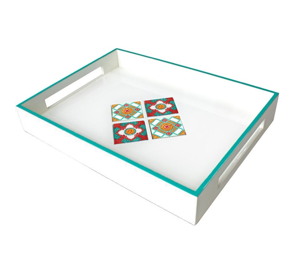 Serving Tray, Ivory Nyonya