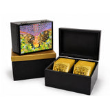 Tea Box, 2 Compartments (Jewel Within) - City In Blossom