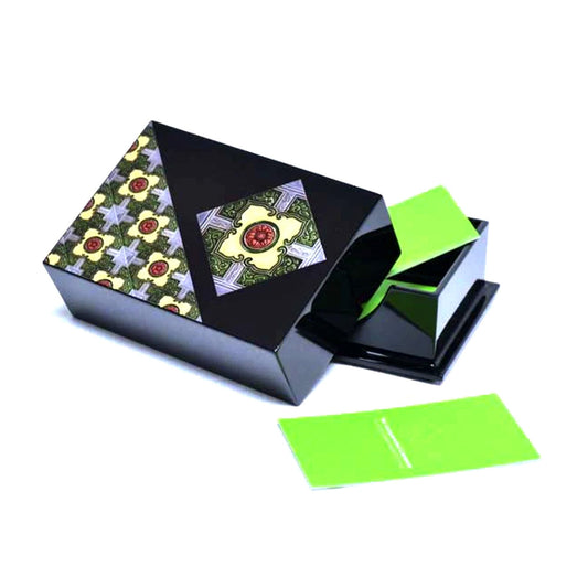 Business Card Box, Peranakan (Red Peony) - Qua | Distinctive Gifts