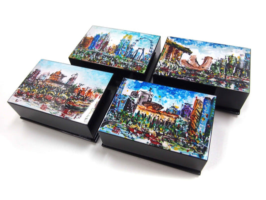 Business Card Box, Singapore City (Qua x ART:DIS) - Marina Bay Sands - Qua | Distinctive Gifts