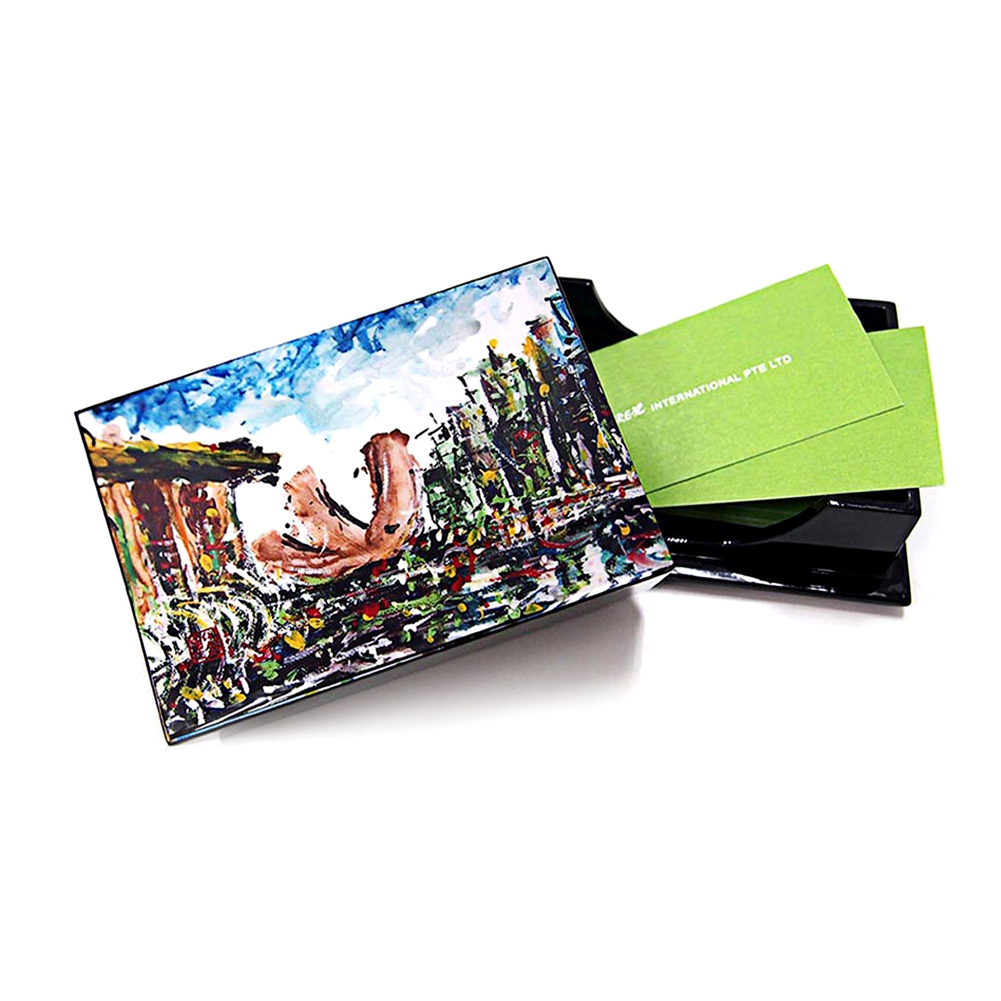 Business Card Box, Singapore City (Qua x ART:DIS) - Marina Bay Sands - Qua | Distinctive Gifts