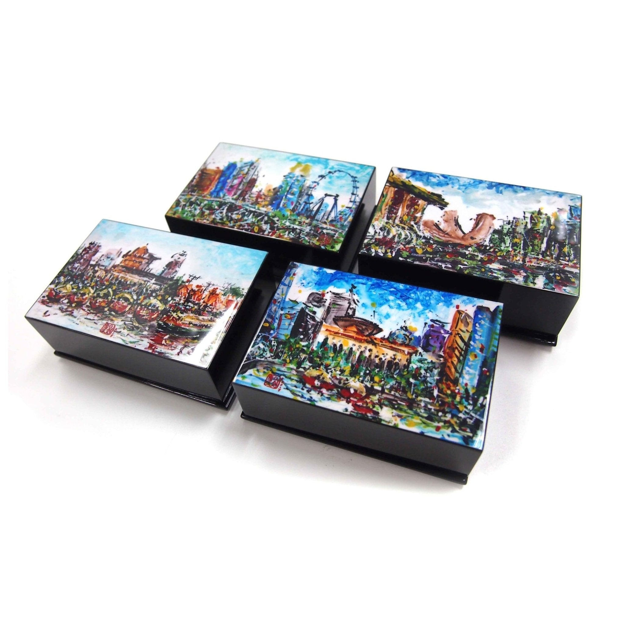 Business Card Box, Singapore City (Qua x ART:DIS) - Singapore Flyer - Qua | Distinctive Gifts