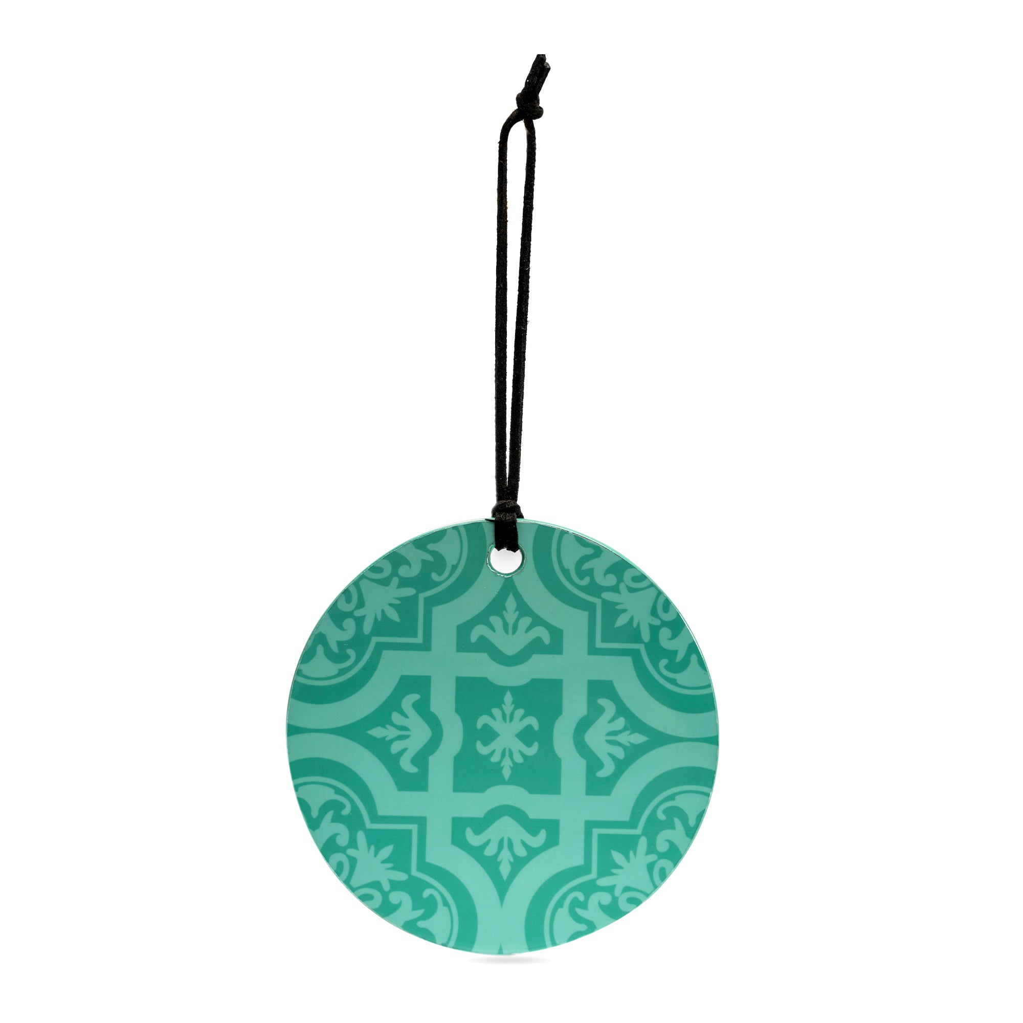 Christmas Ornaments, Set of 2, A Singapore Christmas Trail (Santa) - Qua | Distinctive Gifts