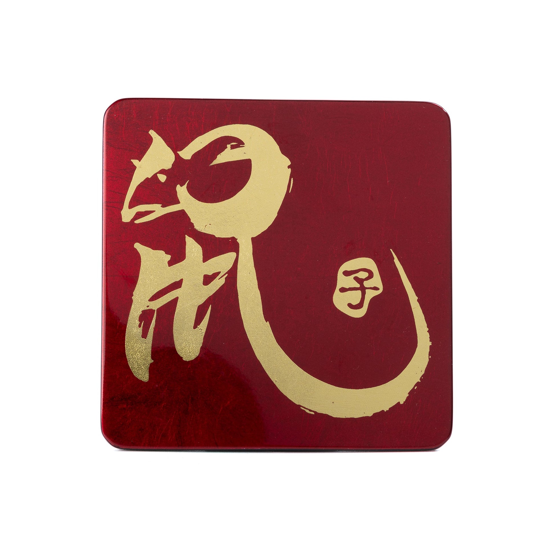 Coaster (each), Zodiac(Rat) - Qua | Distinctive Gifts