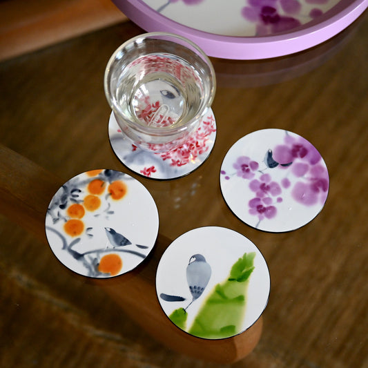 Coaster (Set of 4), Joy - Qua | Distinctive Gifts