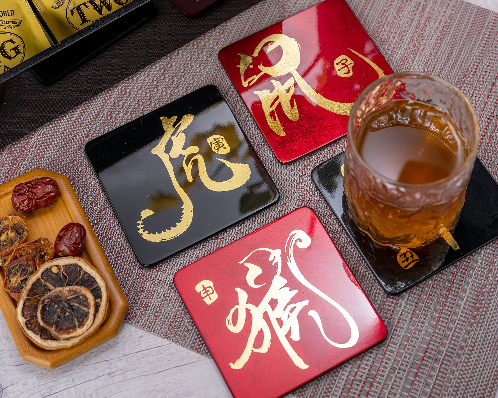 Coasters, Set of 12, Zodiac - Qua | Distinctive Gifts
