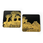 Coasters, Set of 2, Through the Looking Glass (Qua x ART:DIS) - Qua | Distinctive Gifts